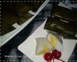Foto langkah ke 7 dari resep Nagasari Ny.liem (tambah endapan daun pandan).