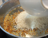 Foto del paso 7 de la receta: Risotto de sobrasada, nueces y carne en adobo