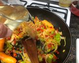 Foto del paso 5 de la receta: Filete de rape con verduras y cigala