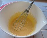 A picture of step 2 of Vanilla Custard.