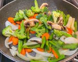Une image de l'étape 3 de Tofu sauce aux arachides.