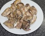 A picture of step 1 of Abalone and Shrimp Empanadas.