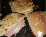 Foto del paso 3 de la receta: Milanesa de pollo Rellena de Jamón con crema de queso 🤤🧂