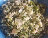A picture of step 5 of Fenugreek (micro greens) bhaji.