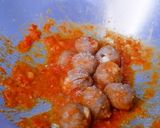 Foto langkah ke 3 dari resep Bakso Keju Pedas Bon Cabe.