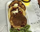 A picture of step 9 of Japanese Souffle Pancakes.
