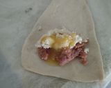 Foto del paso 2 de la receta: Panes🥖🥯😝 rellenos de jamón🥓, queso🧀 y dulce de piña🥐🍍