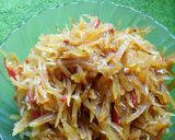 Foto langkah ke 7 dari resep Tumis Pepaya.