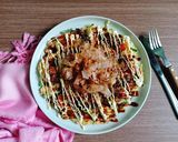 Hình bước làm 1 của món OKONOMIYAKI sauce homemade - Sốt bánh xèo Nhật Bản