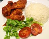Hình bước làm 7 của món Gà cay Hàn xẻng (yangnyeom)