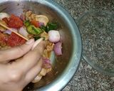 A picture of step 2 of Chicken Shashlik.
