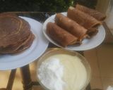 A picture of step 5 of Bean pancake.