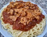 Une image de l'étape 3 de Spaghetti au thon.