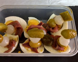 Foto del paso 2 de la receta: Bocaditos de huevo con agrios y anchoas