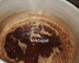 A picture of step 2 of Karak Chai.