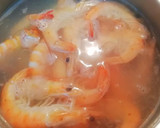 Foto del paso 3 de la receta: Sashimi de salmón fresco, con patatas cocidas y langostinos