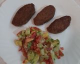A picture of step 5 of Chicken Keema Kakori Kebabs.