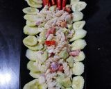 A picture of step 5 of Mayo pasta salad.