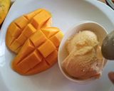A picture of step 6 of Mango Ice cream.