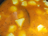 Guiso de papas con huevo
