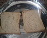 A picture of step 1 of Veg Sandwich.