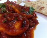 A picture of step 2 of Egg saucy masala.