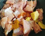 A picture of step 1 of Restaurant Style Chicken Karahi 🥘🥘.