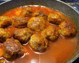 Foto del paso 7 de la receta: Albóndigas con garbanzos o puré de patatas