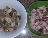 Foto langkah ke 3 dari resep Cumi Ikan Gabus Cabe Ijo.