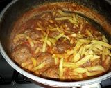 Foto del paso 4 de la receta: Albóndigas con salsa de tomates y papas fritas