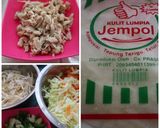 Foto langkah ke 1 dari resep Lumpia isi sayur ayam.