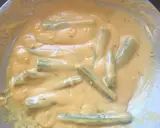 A picture of step 9 of Drumstick masala curry.