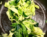 Foto del paso 3 de la receta: Nidos de calabacín 🥒 con huevo 🍳