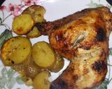 Foto del paso 4 de la receta: Pollo asado con patatas