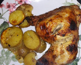 Foto del paso 4 de la receta: Pollo asado con patatas