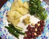 A picture of step 1 of Sabudana Khichdi.