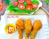Hình bước làm 4 của món Đùi gà chiên giòn vị cay
