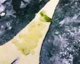 A picture of step 3 of Garlic Croissant.