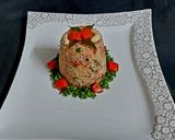 A picture of step 4 of Tomato Rice.