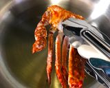 A picture of step 2 of Kakrar Jhal/Bengali style Crab.