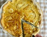 Foto del paso 4 de la receta: Quiche de espárragos, puerro y queso de cabra