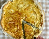 Foto del paso 4 de la receta: Quiche de espárragos, puerro y queso de cabra