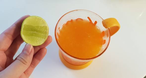 2 น้ำส้มคั้น เคลียร์ส้มตรุษจีน