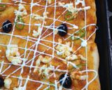 صورة لخطوة 3 من وصفة بيتزا كاري 🍕🍕 تاع الزمان امممم 😋😋😋