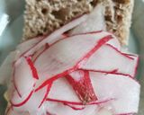 A picture of step 3 of Radish and Salted Butter Sandwich.
