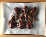 A picture of step 6 of Sticky Honey-Soy Chicken Drumstick.