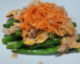 Foto langkah ke 4 dari resep Tumis Buncis Saos Siram Creamy.