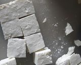 A picture of step 2 of Paneer chilli.