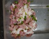 Hình bước làm 1 của món Cháo thập cẩm