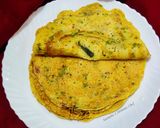 A picture of step 5 of Adai dosa.